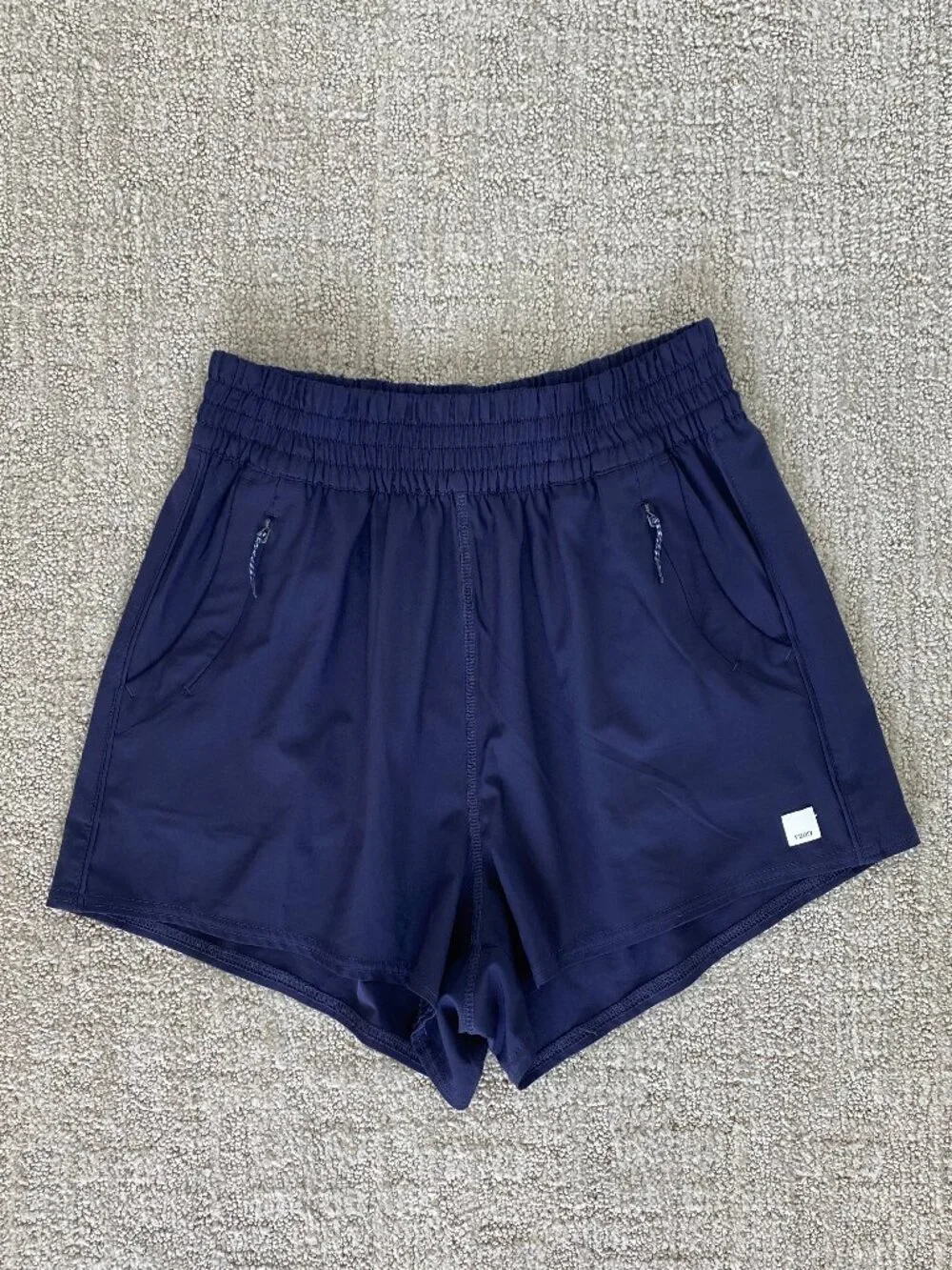 Vuori Dash Short 2.0 Size Small Navy Blue Atlantic - Picture 2 of 6